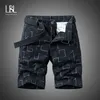 LBL Summer Heren Camo Cargo Shorts Katoen Militaire Camouflage Mannelijke Joggers Mannen Merk Kleding Pantalon Corto Korte Homme 210629