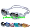 2021 Goggles Mężczyźni Kobiety Yakuda Lokalny sklep Online Mirror Pas Miękkie Galwaniczne Antyfogowanie Dorosłych Gogle Gogle Odporne na zużycie Leczenie Silikonowe Ring Sports