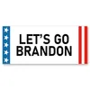 Naklejki Flaga drukowania Let's Go Brandon FJB Naklejki 2022 Biden Nowy Styl Śmieszne Dostawy urodzinowe Rra9972