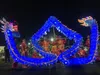 Equipo de escenario 14 metros 8 adultos ópera china cultura tradicional luces led luces de seda estampado de tela luz dragón danza etapa a la fiesta folk festival mascota fiesta fiesta disfraz de fiesta