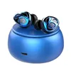 Bouchons d'alimentation intelligents Rise-fil-Wirlass Earbuds 5.0 Casque Bluetooth avec chargement Case Réduction du bruit TWS microphone intégré à l'oreille