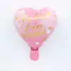 50 Pz/set 10 Pollici Spagnolo Felice Festa della Mamma Foil Palloncini Feliz Dia Mama Helium Globos Decorazioni per Feste Forniture Regalo 210626