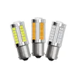 1157 7443 3517 1156 Led Ampoule P21W 33 LED 5630 5730 SMD Voiture Queue Ampoule Feux De Freinage Auto Inverse Lampe Rouge Blanc Jaune Couleur