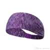 Sports Yoga Hair Bands Antiperspirant Headband Multicolor Casual Fashion Cotton Turban Headband Neutral High Elastic wk189