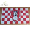 Angleterre Rotherham United FC 3 * 5ft (90cm * 150cm) Polyester EPL drapeau Décoration de bannière volant maison drapeaux de jardin Cadeaux de fête