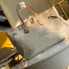 Tote bags handbags Luxury designer outdoor bag mm GM leather purse evening bag white black purses 2pcs