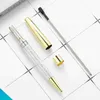 Ballpoint Pens 1Pcs Crystal Broken Diamond Rotating Stationery School Writing Birthday Smooth Gifts Pen Office Christm P2R2