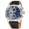 Montre de sport pour hommes montre de luxe Montres-bracelets de luxe Japon Mouvement à quartz Chronographe Visage noir Orologio di lusso Fashions Watche277c