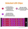 30cm 50cm 100cm LED Grow Light Bars AC100V-270V Pull Switch Design Full Spectrum Phyto Lamp For Indoor Flowers Hydroponic Plants