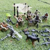 Special Forces Swat Team Army Soldier Action Cijfers met Wapen Guns Deel voor Military Vehicle Bricks Collection Kids Toys Y0808