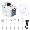 7IN1 Maschera facciale per macchina facciale RF Ringiovanimento della pelle Microdermoabrasione Hydro Dermoabrasione Bio-lifting Rimozione delle rughe Hydrofacial Spa