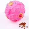 Chiens Jouets Chiot Boules Sonores fuite Alimentaire jouet balle Animaux Chien Chat Squeaky Mâche Squeaker Son Fournitures Pour Animaux De Compagnie Jouer 297 S24901519