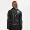 MAPLESTEED Natural Sheepskin Genuine Leather Jacket Women Brand Slim Female Real Lambskin Outerwear Ladies Clothing M125