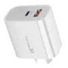 Chargeur USB rapide 18W 20w, Type C PD, Charge rapide pour iPhone, prise EU US, avec QC 4.0 3.0, pour téléphone