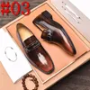 A1 marque de luxe en cuir hommes Oxford chaussures bout carré hommes chaussures habillées avec Double boucle hommes chaussures de mariage grande taille 39-45