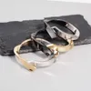 Manilai Mixed Color Alloy Manschettband Armband För Kvinnor Mode Metall Ställning Bangles Armband 2020 Smycken Gift Q0719