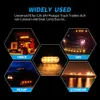 4 LED Flash Strobe Light Bar Car Truck Urgent Hazard Varning Lamp Grill Breakdown 12-24V Amber Yellow White Traffic Emergency Lights