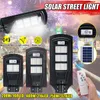 200 W 400 W 750W LED Solar Street Light Sensor Radar Indukcja Lampa ścienna + Pilot - A