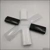 Flessen Verpakking Kantoor School Business Industrial 15ml Zwarte Deodorant Container Lotion Bar 15G Ovale Twist Buis Ronde Lip 0.5oz 40pcs Drop