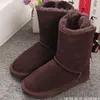 Chaussures enfants bottes de neige en cuir véritable pour les tout-petits bottes avec des arcs chaussures pour enfants filles bottes de neige