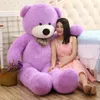 Haute Qualité 200cm Teddy Teddy Bear Peluche Toys Big Taille Soft Farci Enfants Brithday Cadeau de Noël