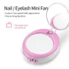 Fashion Mini portable Manicure Dryer Nail Polish Grafting Eyelash Multifunctional Makeup