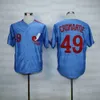 Retro Baseball 1982 and 2000 Home Jersey 27 GUERRERO 8 CARTER 51 JOHNSON 49 CROMARTIE