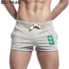 Seobean Mens повседневные шорты хлопчатобумажные фитнес-спортивные штаны короткие летние джоггер мужчин домашняя одежда Gymi 210629