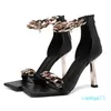 Chaussures de luxe à talons hauts pour femmes chaussures à talons hauts noires robe de mariée pour femmes à talons hauts lacet 0610