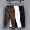 Прибытие осенью женщин эластичные талии хлопчатобумажные джинсовые свободные брюки все совпадающие повседневные гарема женские брюки плюс размер S278 210512