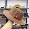 5 Colors Designer Cap Bucket Hat Fashion Men Women Fitted High Quality Straw Sun Caps Party Hats HH21-240