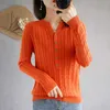 Baresskiy Kvinnors Toppar Pure Color Slim Korean Cotton Sweater V-Neck Kort Stretch Pullover Base Shirt Dam Jacka 210922