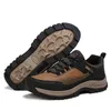 Мужские кроссовки на открытом воздухе Нескользящие мужские дышащие взбираясь пешеходные туфли удобные повседневные туфли размером 39-46