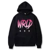 Hoodies högkvalitativ juice wrld jus wald amerikansk hiphop manlig sångare huvtröja tröja hoodie