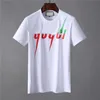Modello di stampa 3D Maglietta da uomo T-shirt Largete Size Slipa Adatto Personalità 2021 Men Design Camicie Breve di alta qualità Bianco e nero