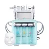 7 W 1 Najnowsza LED Light Therapy Przenośne Oxygen Jet Facial Dermabrasion Blackhead Remover Hydradermanasion skóry Dokręcanie Hydra Dermabrazje