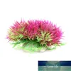 Decorative Flowers & Wreaths Plastic Grass 6 Pcs Fish Tank Decoration Aquarium Green Plants Water Feb191 Factory price expert design Quality Latest Style Original