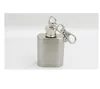 Chaveiro de garrafa de quadril com mini bolso de aço inoxidável 1 OZ #611