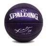 Spalding 24K Black Mamba Édition commémorative ballon de basket-ball Balls Merch PU serpentine résistante à l'usure taille 7 Pearl purple2455