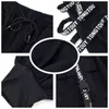 Houzhou Black Cargo Pants Men Joggers Cargo Ounsers for Men Joging Joging Hip Hop Hippie Techwear Gothic Ribbon 220108