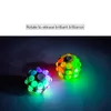 3d glöd fidget leksaker flash deformed boll anti stress reliver stress barn gåva