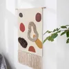 Bohemian Vintage Ästhetische Makramee Baumwolle Quaste Handgemachte Wandbehang Wandteppich Für Zuhause Wohnzimmer Boho Dekor Kunst Dekoration