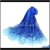 Avvolge Cappelli, Sciarpe Guanti Aessoriesmotivo floreale Spiaggia Protezione solare Chiffon Per tutte le stagioni Leggero Morbido Regalo Decorativo Moda Donna Sciarpa