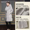 Damesbont faux schapen scheren 2021 herfst winter stiksels all-in-one lange kraag jas vrouwen plooien slim fit dames match