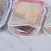 nuova borsa in mylar piede alieno Cerniera a forma di bottiglia di muratore Pacchetto a tenuta stagna Panino per alimenti Snack Caramelle Conservazione Biscotti Borse in mylar per viaggio Kid