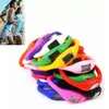 Contapassi anionici Inseguitore di fitness in silicone a risparmio energetico Bracciale in silicone Contapassi Braccialetti in gomma color caramella potabile Regali