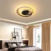 Taklampor 86 Ljus LED -runda fixturer med fjärrkontroll 3 färger Ljusstyrka Justerbar och dimbar för hemmet