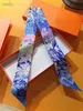 Wholesale Original fashion Beautiful Silk HANDBAG Headbands horse scarf women Top grade bag hair Bands 8x120cm