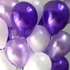 balões de látex branco pérola