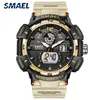SMAEL 2021 Новые мужские часы Военный Водонепроницаемый Лучший Бренд Роскошные Мужчины Спортивные Часы Светодиодные Цифровые Кварцевые наручные часы Relogio Masculino X0524